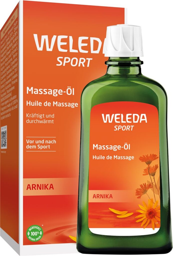 WELEDA sport huile de massage arnica 200 ml