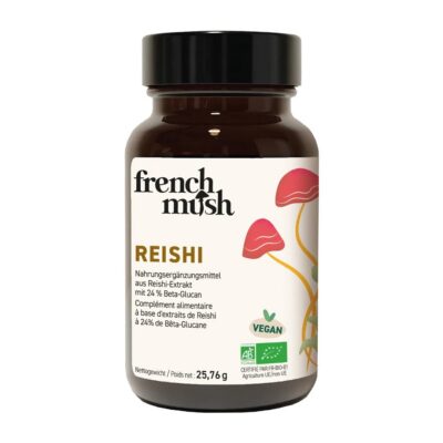 FRENCH MUSH reishi caps bte 56 pce