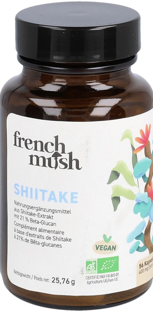 FRENCH MUSH shiitaké caps bte 56 pce