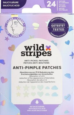 WILD STRIPES pans anti-boutons ac salicyl 24 pce