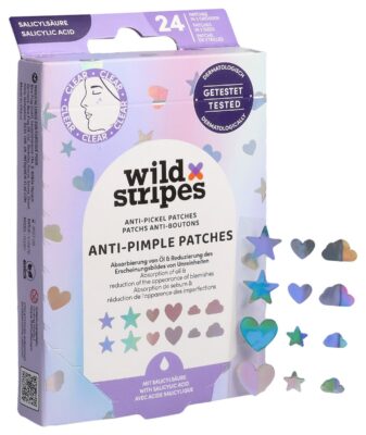 WILD STRIPES pans anti-boutons ac salicyl 24 pce