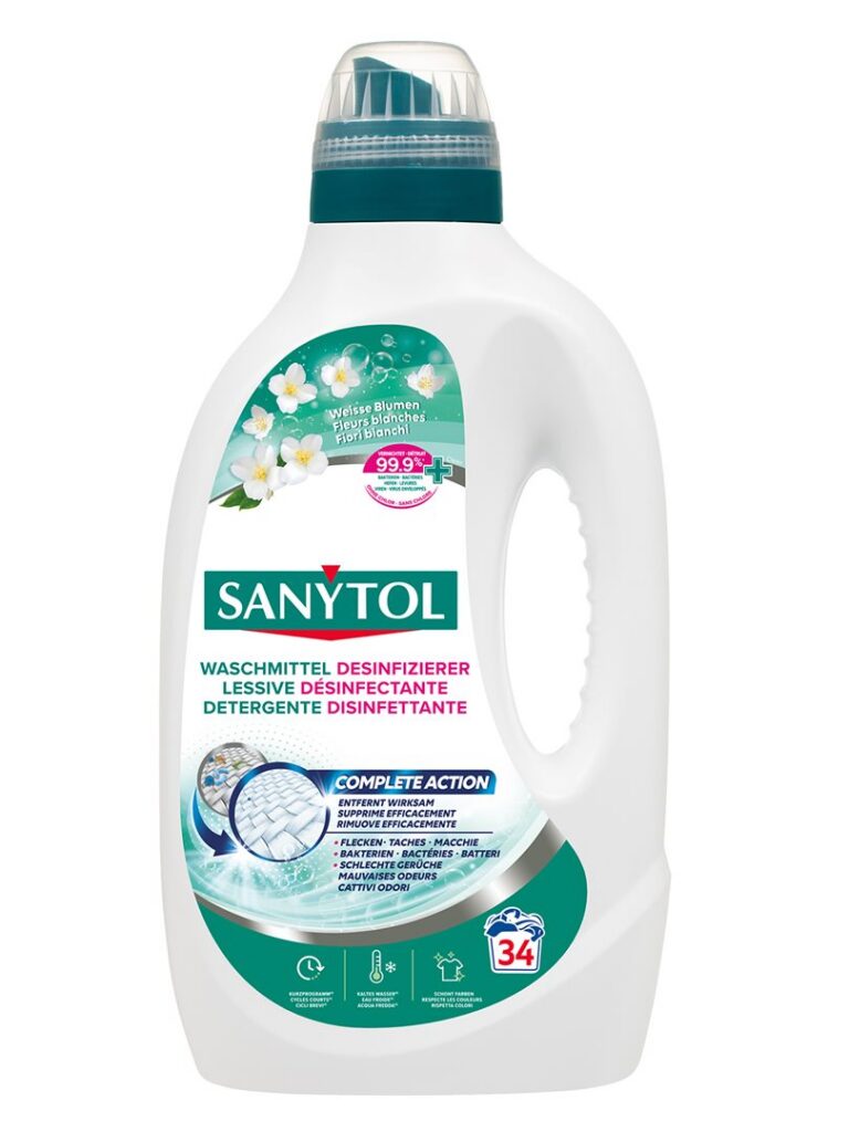 SANYTOL lessive désinfectant fl 1.7 lt