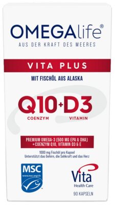 OMEGA-LIFE vita plus caps bte 90 pce