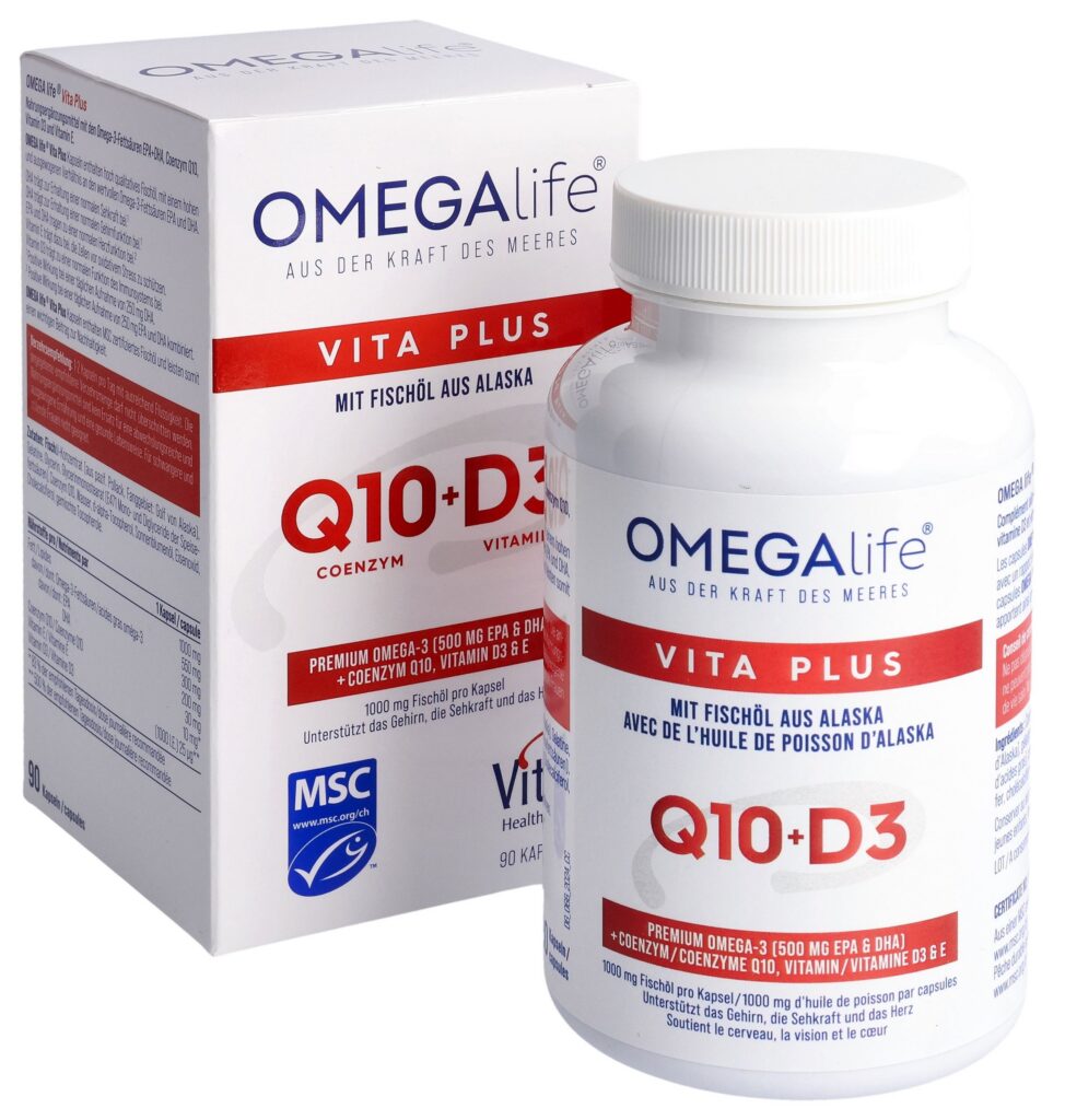 OMEGA-LIFE vita plus caps bte 90 pce