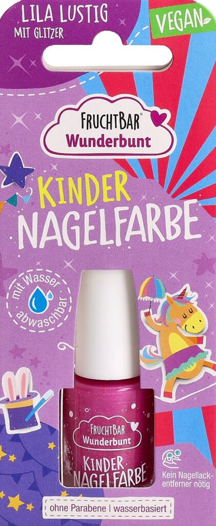 FRUCHTBAR Wunderbunt enf coul ong lila lustig 5 ml