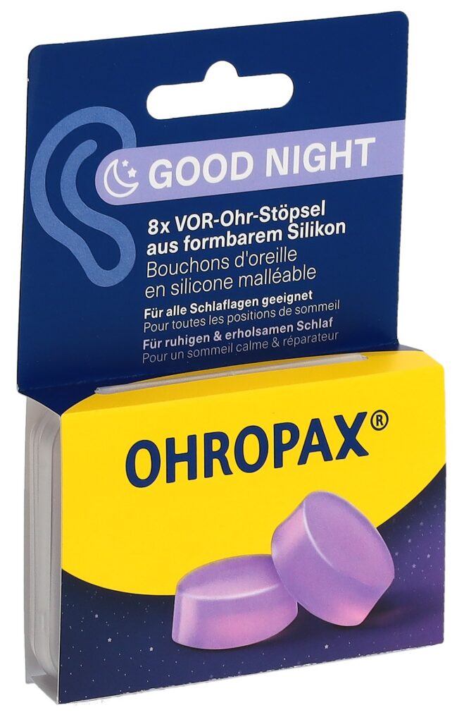 OHROPAX sourdines Silicon Good Night 8 pce