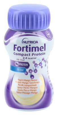 FORTIMEL Compact Prot 2.4 kcal pêc-man 4 x 125 ml