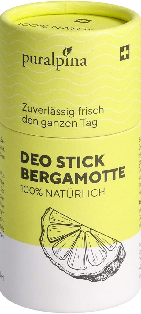 PURALPINA déo stick bergamote 50 ml