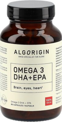 ALGORIGIN Omega 3 DHA+EPA caps fl verre 90 pce