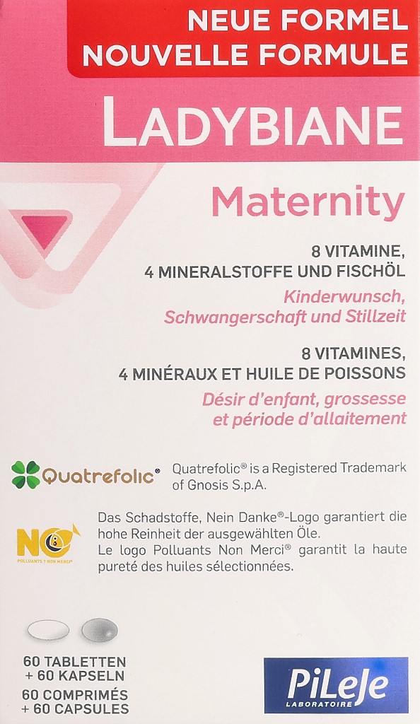 LADYBIANE Maternity 60 cpr + 60 Kaps