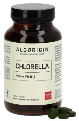 ALGORIGIN Chlorella cpr bio fl verre 240 pce