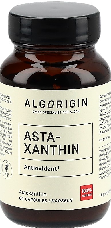 ALGORIGIN Astaxanthine caps (n) fl verre 60 pce