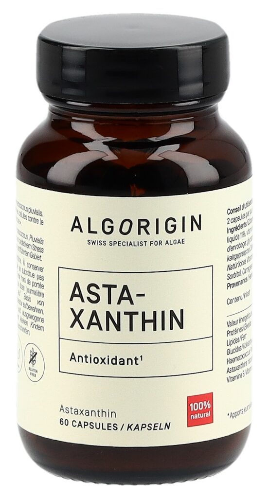 ALGORIGIN Astaxanthine caps (n) fl verre 60 pce