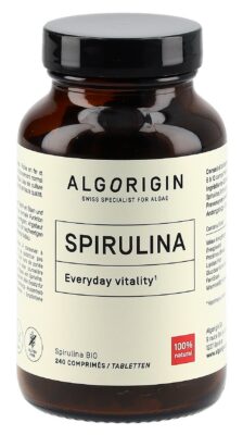 ALGORIGIN Spiruline cpr bio fl verre 240 pce