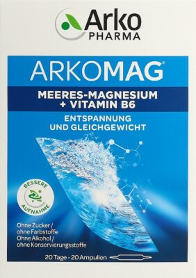 ARKOMAG magnésium marin 20 amp buv 10 ml