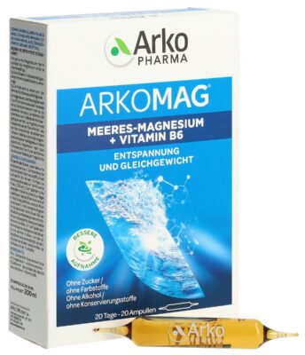 ARKOMAG magnésium marin 20 amp buv 10 ml