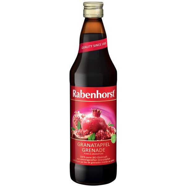 RABENHORST jus de grenade pure bio fl 7.5 dl