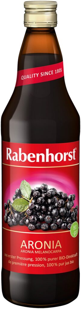 RABENHORST jus d'aronie pure bio fl 7.5 dl