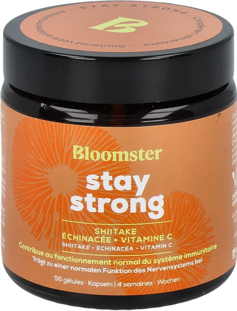 BLOOMSTER stay strong caps fl verre 56 pce