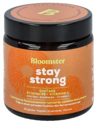 BLOOMSTER stay strong caps fl verre 56 pce