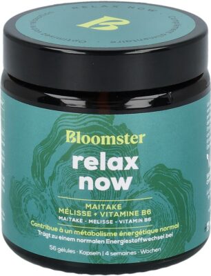 BLOOMSTER relax now caps fl verre 56 pce