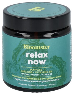 BLOOMSTER relax now caps fl verre 56 pce