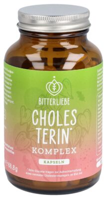 BITTERLIEBE cholestérol caps bte 120 pce