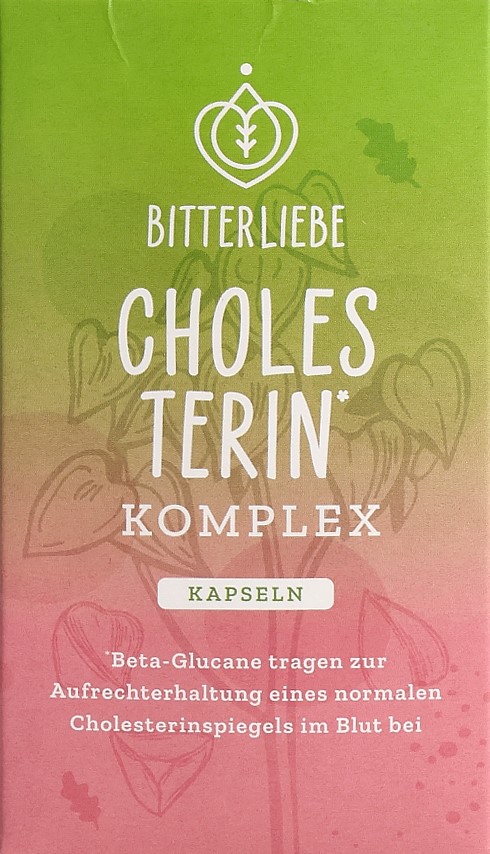 BITTERLIEBE cholestérol caps bte 120 pce