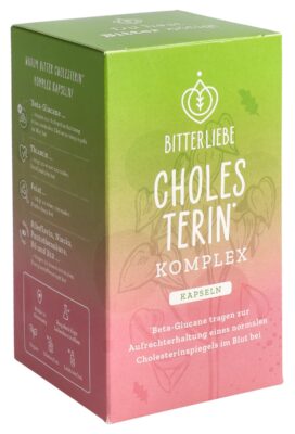 BITTERLIEBE cholestérol caps bte 120 pce