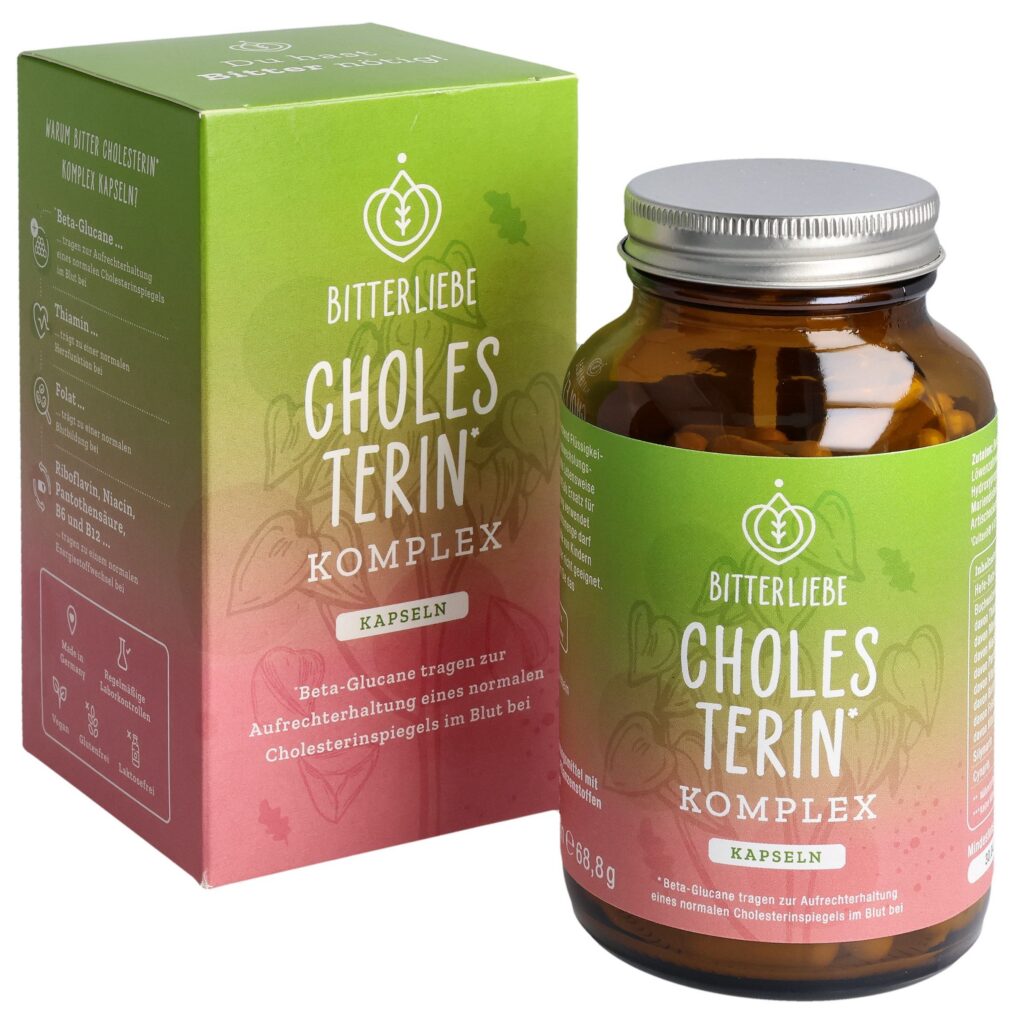 BITTERLIEBE cholestérol caps bte 120 pce