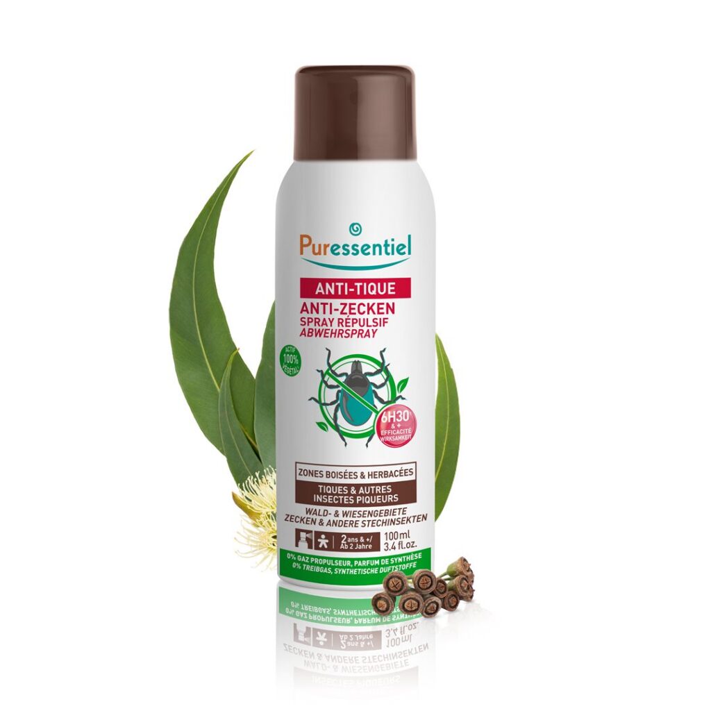 PURESSENTIEL anti-tiques spray répulsif 100 ml