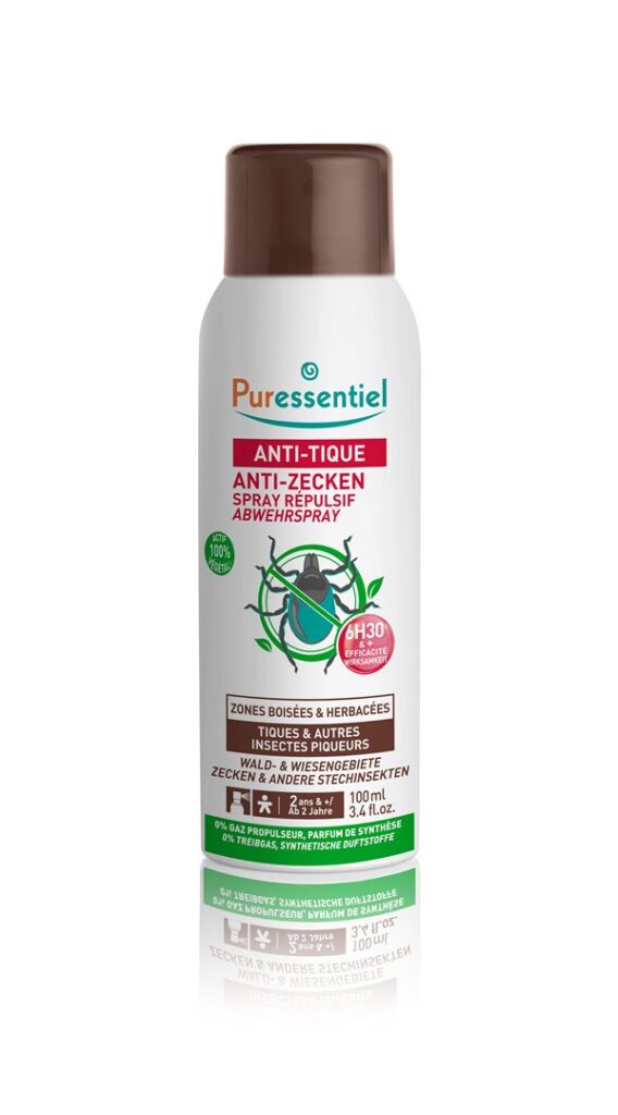 PURESSENTIEL anti-tiques spray répulsif 100 ml