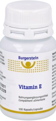 BURGERSTEIN Vitamin E caps bte 100 pce