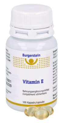 BURGERSTEIN Vitamin E caps bte 100 pce