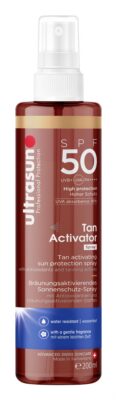 ULTRASUN Tan Activator SPF50 spr 200 ml