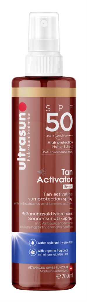 ULTRASUN Tan Activator SPF50 spr 200 ml