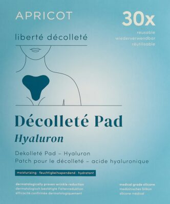 APRICOT pad décolleté réutil hyaluron