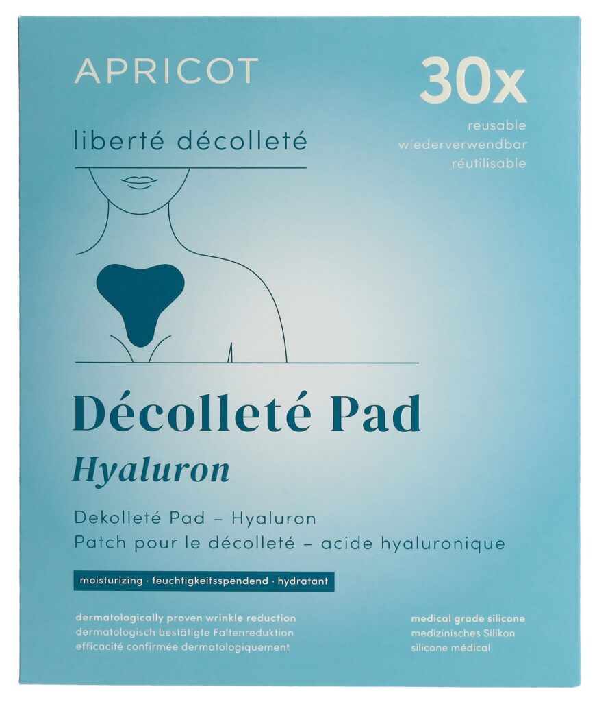 APRICOT pad décolleté réutil hyaluron