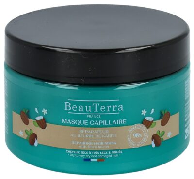 BEAUTERRA masque capillaire réparateur pot 250 ml