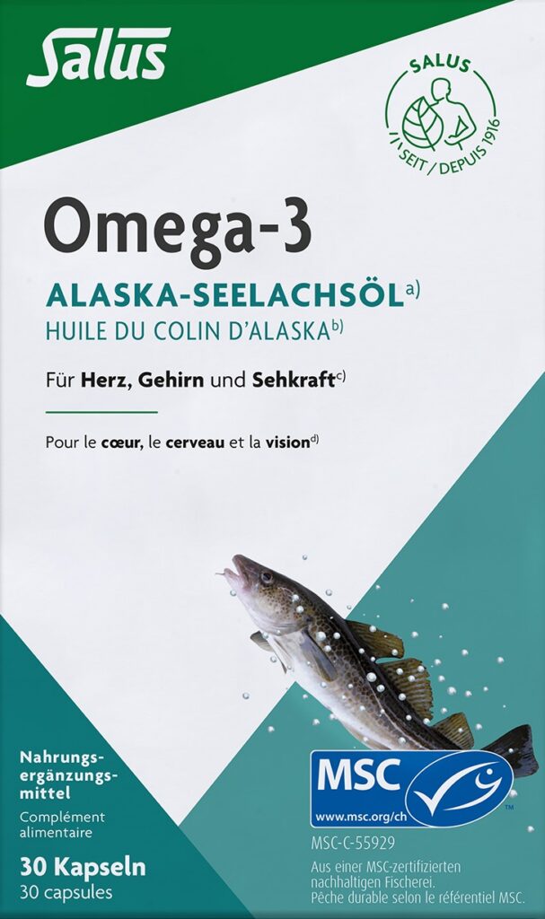 SALUS Omega-3 huile colin alaska caps 30 pce