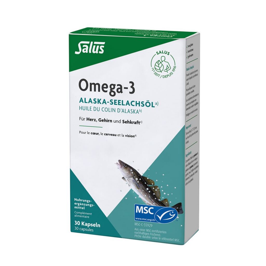 SALUS Omega-3 huile colin alaska caps 30 pce