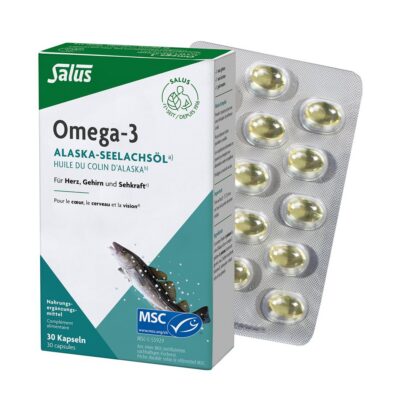 SALUS Omega-3 huile colin alaska caps 30 pce