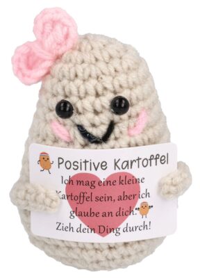 I AM CREATIVE Positive Potato mit Schlaufe