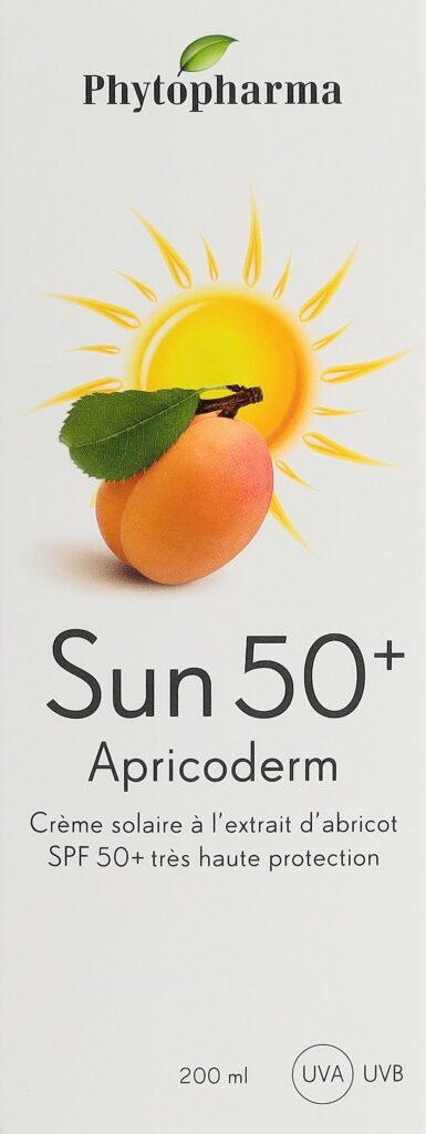 PHYTOPHARMA apricoderm sun SPF50+ tb 200 ml