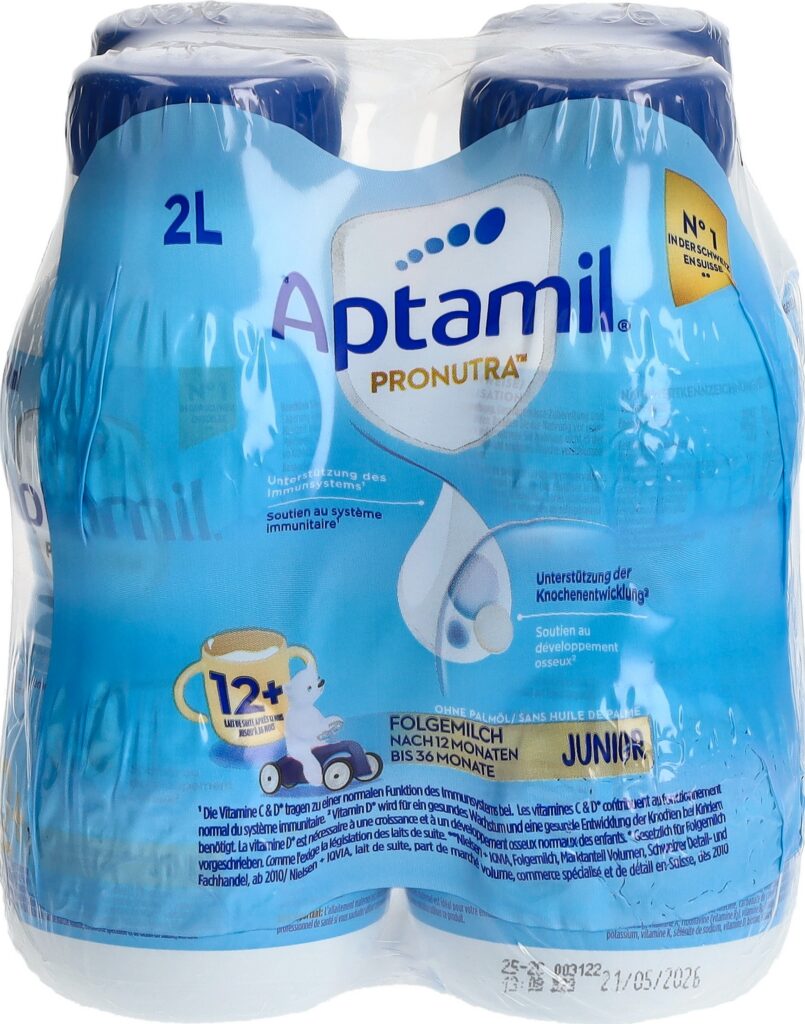 APTAMIL Pronutra Junior 12+ liq 4 fl 500 ml