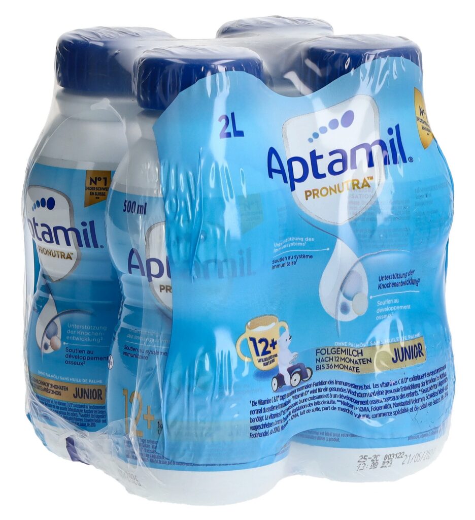 APTAMIL Pronutra Junior 12+ liq 4 fl 500 ml