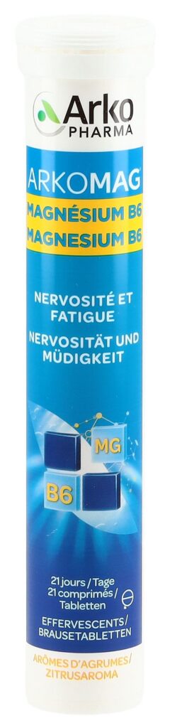 ARKOMAG magnésium + B6 cpr eff bte 21 pce