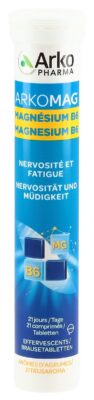 ARKOMAG magnésium + B6 cpr eff bte 21 pce