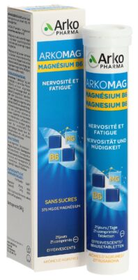 ARKOMAG magnésium + B6 cpr eff bte 21 pce