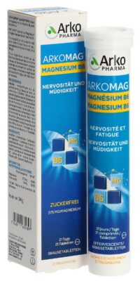 ARKOMAG magnésium + B6 cpr eff bte 21 pce
